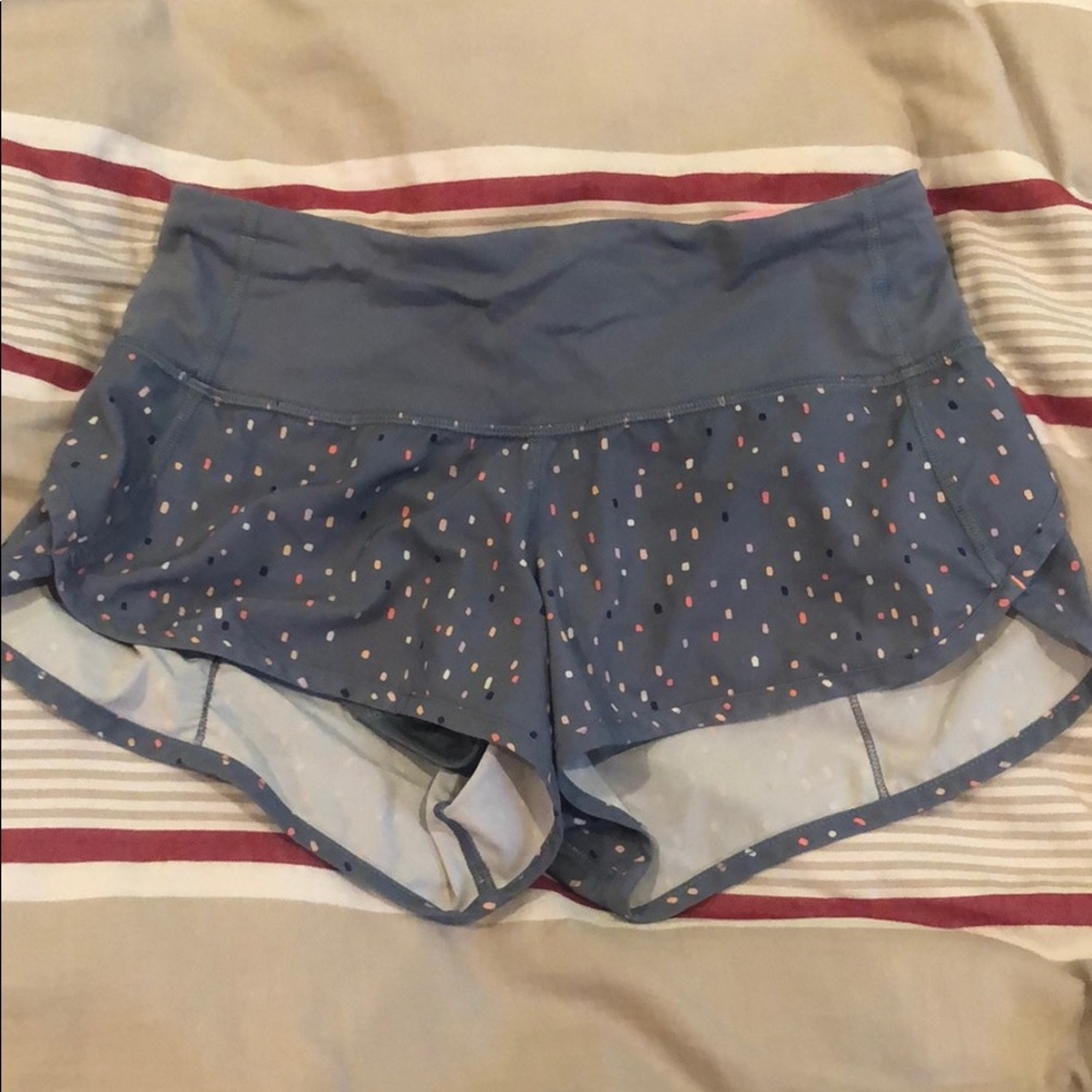 Grey lululemon shorts